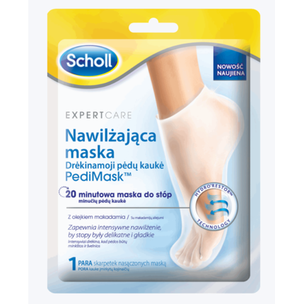 Pedi Mask Expert Care Foot Mask - Nourishing foot mask with macadam oil Pedi Mask Expert Care