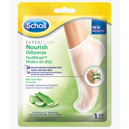 PediMask™ Foot Mask ( 1 pair ) - with aloe vera Pedimask™ Foot Mask