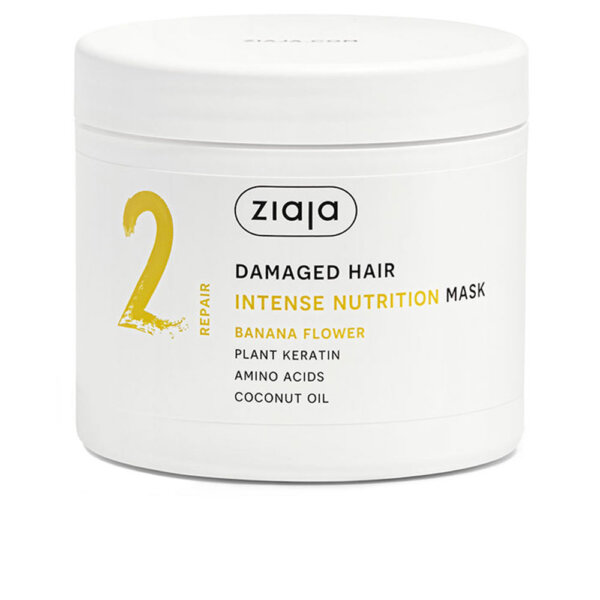 Ziaja PLANT ESSENTIALS Banana Flower Nourishing Hair Mask juuksemask 350 ml Plant Essentials Banana Flower