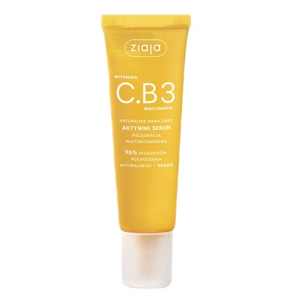 Ziaja Vitamin C.B3 Niacinamide Active Face Serum näoseerum 30 ml Vitamin C B3 Niacinamide Seerum