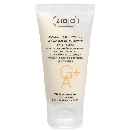 Face Mask + Scrub Glycolic Acid Face Mask Scrub Glycolic