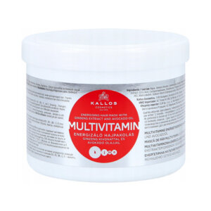 Kallos Multivitamin with Ginseng Extract and Avocado Hair Mask 500 ml
