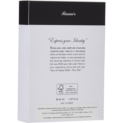 Rumz Al Rasasi Leo (9453) For Elle EDP Rasasi Rumz Al Leo 9453 parfüümvesi