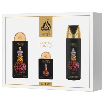 Artisan Ethnique Gift Set EDP 100 ml, deospray 200 ml and EDP 20 ml Artisan Ethnique Gift Set