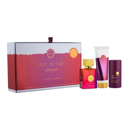 Club De Nuit Untold Gift set EDP 105 ml, body lotion 100 ml and deodorant 75 g Club De Nuit Untold 105ml