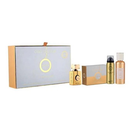 Club De Nuit Milestone Gift set EDP 30 ml, solid soap 130 g, body spray 50 ml and hair spray 55 ml Club De Nuit Milestone 30ml