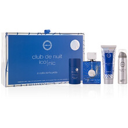 Club De Nuit Blue Iconic Gift set EDP 105 ml, deostick 75 g, deospray 50 ml and shower gel 100 ml Club De Nuit Blue 105ml