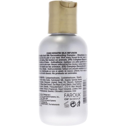 Nutritious Silk Hair Cure with Keratin CHI (Keratin Silk Infusion) Nutritious Silk Hair Cure