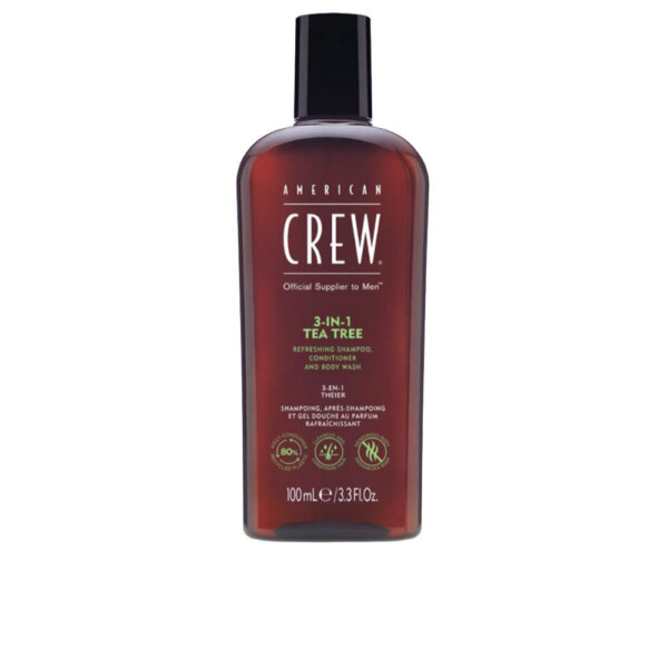 American Crew Ginger + Tea 3-in-1 šampoon 100 ml