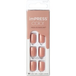 KISS ImPRESS Color Sandbox Nails (30 tk)