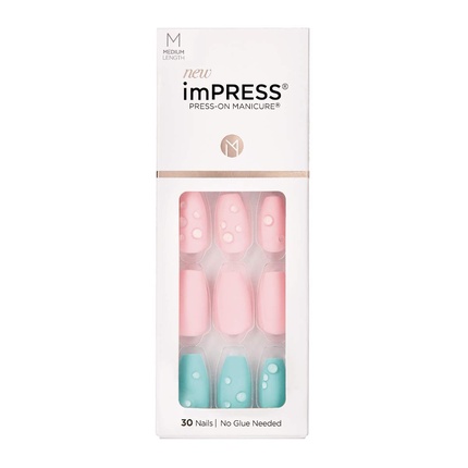 ImPRESS Nails Dew Drop 30 pcs Impress Nails Dew Drop