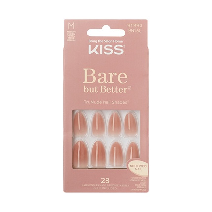 Bare-But-Better Nails - gel nails (28 tk) Bare But Better Nails 3