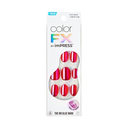 imPRESS Color FX Floating Nails - press-on nails ( 30 pcs ) Impress Color Fx Floating