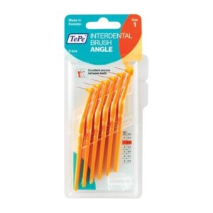 TePe Angle Interdental Brush (6 tk) (0.45 mm oranžový)
