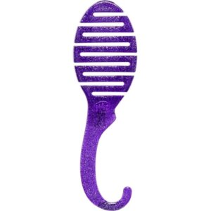 Shower Detangler Purple Glitter