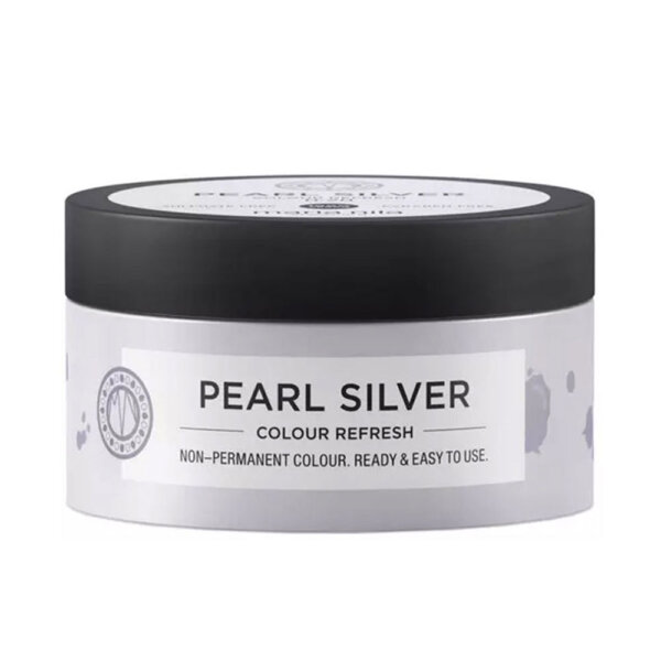 Maria Nila Fine nourishing mask without permanent color pigments Pearl Silver ( Colour Refresh Mask) toonimismask 100 ml