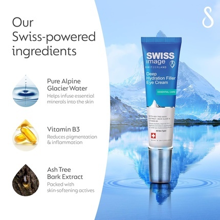 Swiss Image Essential Care Deep Hydration Filler Eye Cream silmakreem 15 ml