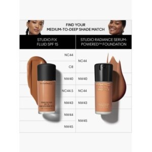 Mac Studio Radiance Serum Powered Foundation 30 ml (NW45)