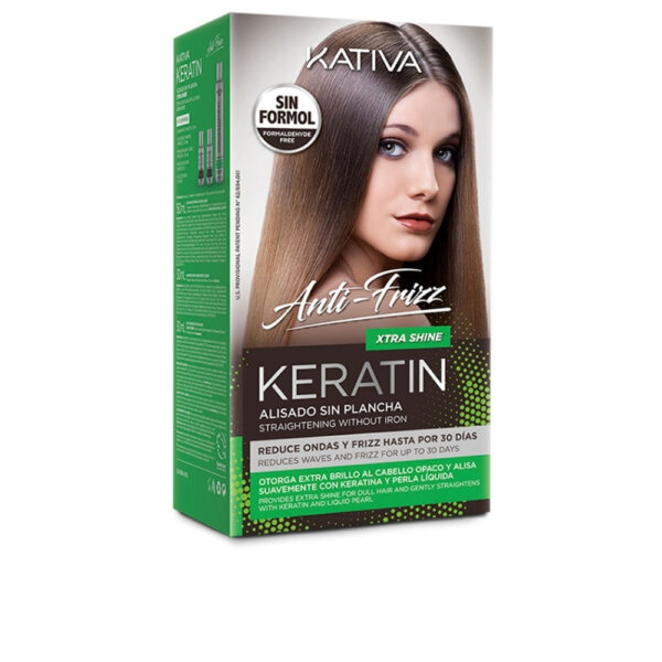 KERATIN ANTI-FRIZZ Brazilian straightening without iron extra shine 30 days 3 u Keratin Anti Frizz Brazilian 2