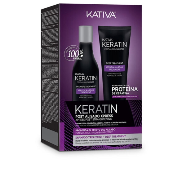 KERATIN EXPRESS POST BRAZILIAN STRAIGHTENING SET 2 tk Keratin Express Post Brazilian