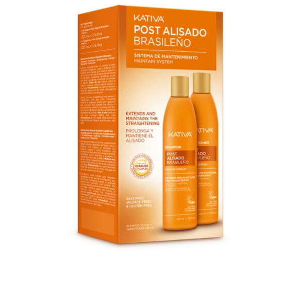 KATIVA PROFESIONAL POST ALISADO BRASILEÑO LOTE 2 tk Profesional Post Alisado Brasileno Juuksehooldustoode