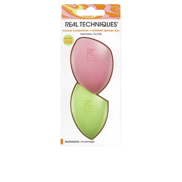 MIRACLE COMPLEXION + AIRBLEND sponge duo limited edition 2 u Miracle Complexion Airblend Sponge