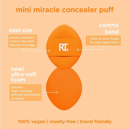 Mini Miracle Concealer Puff Mini Miracle Concealer Puff Korrektor