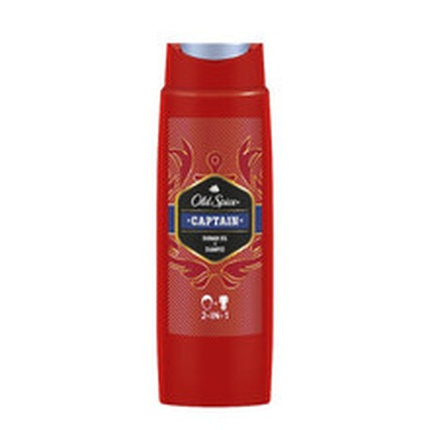 Captain Shower Gel + Shampoo - Shower gel for body and hair Captain Shower Gel Shampoo