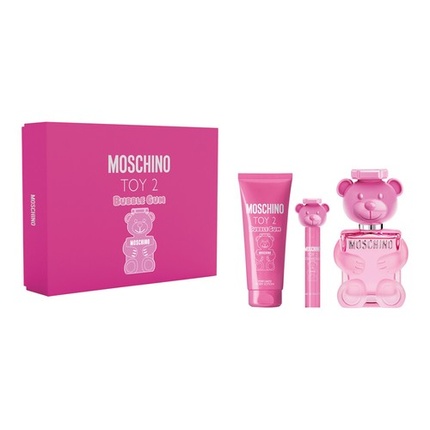 Toy 2 Bubble Gum Gift Set EDT 100 ml, miniature EDT 10 ml and body lotion 100 ml Toy 2 Bubble Gum 100ml