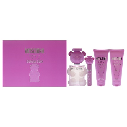 Toy 2 Bubble Gum Gift Set EDT 100 ml, EDT mini 10 ml, shower gel 100 ml and body lotion 100 ml Toy 2 Bubble Gum 2