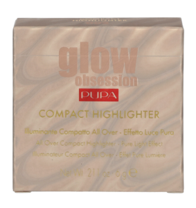Pupa Glow Obsession Compact Highlighter - Compact highlighter 6 g – toon 002 Rose Gold