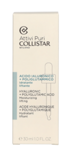 Collistar Attivi Puri Hyaluronic + Polyglutamic Face Serum
