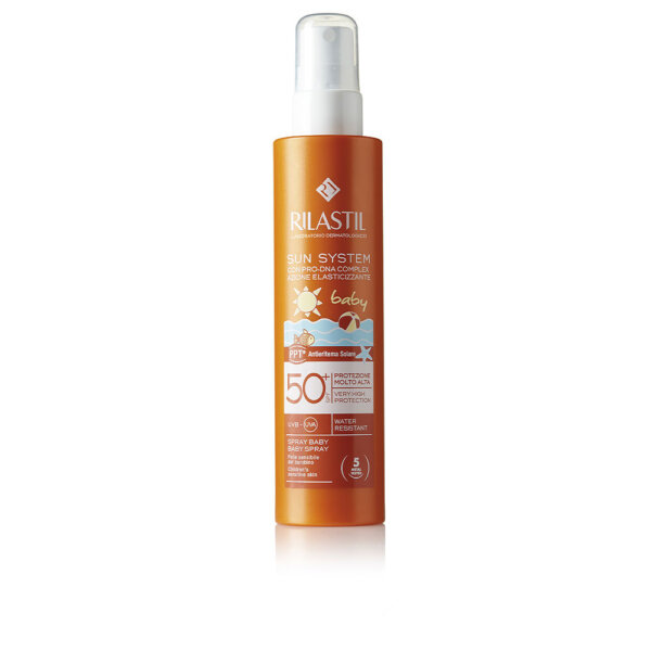 SUN SYSTEM SPF50+ BABY spray transparente 200 ml Sun System Spf50 Baby