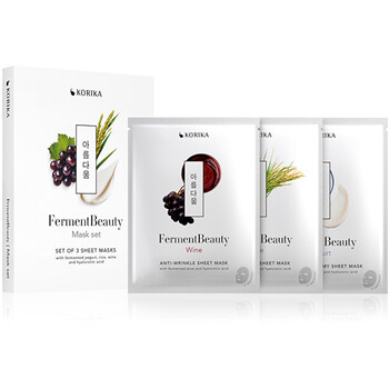 FermentBeauty Mask Set - Sada plátýnkových masek Fermentbeauty Mask Set Sada