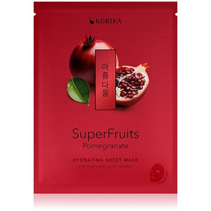Superfruits Pomegranate Hydrating Sheet Mask - Hydrating sheet mask Superfruits Pomegranate Hydrating Sheet