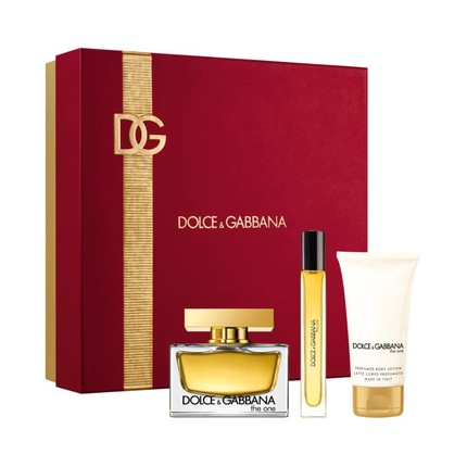 The One Gift set EDP 75 ml, body lotion 50 ml and miniature EDP 10 ml The One Gift Set 75ml