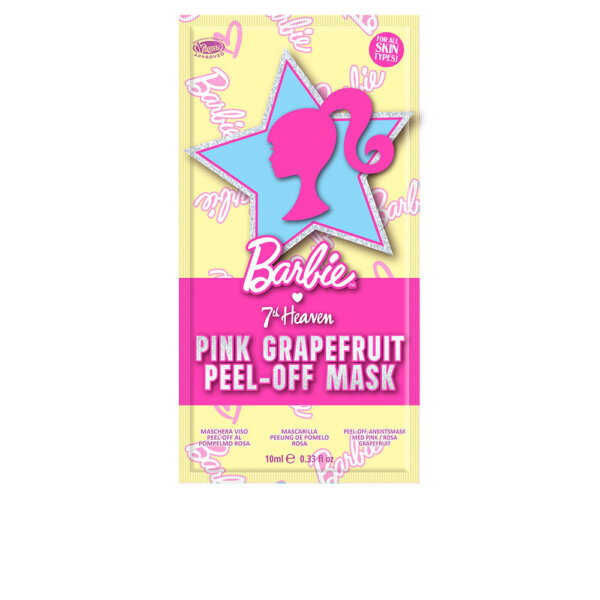 BARBIE peel-off face mask pink grapefruit 10 ml Barbie Peel Off Face