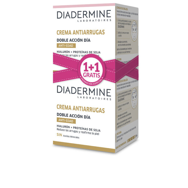 Diadermine Anti-Wrinkle Double Action Day Cream Duo päevakreem 50 ml Anti Wrinkle Double Action