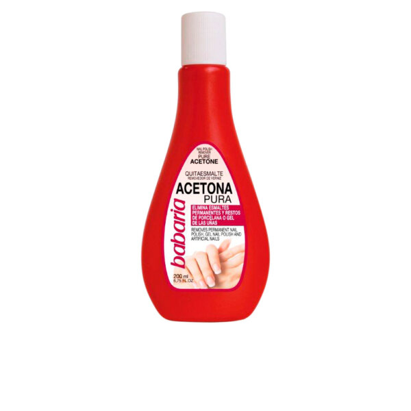ACETONA PURA esmaltes y geles permanentes 200 ml Acetona Pura Esmaltes Y