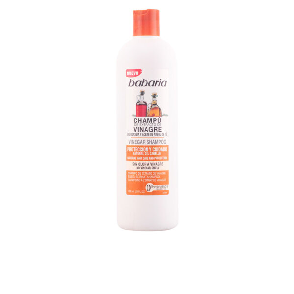 VINAGRE champú protección natural cabello 600 ml Vinagre Champu Proteccion Natural