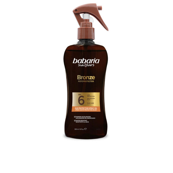 SUN LOVERS BRONZE spray aceite protector solar SPF6 300 ml Sun Lovers Bronze Spray
