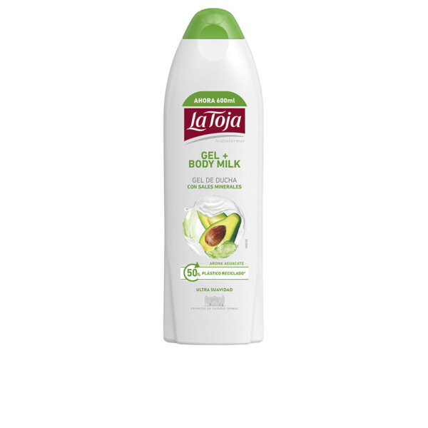 AVOCADO shower gel + cream 600 ml Avocado Shower Gel Cream