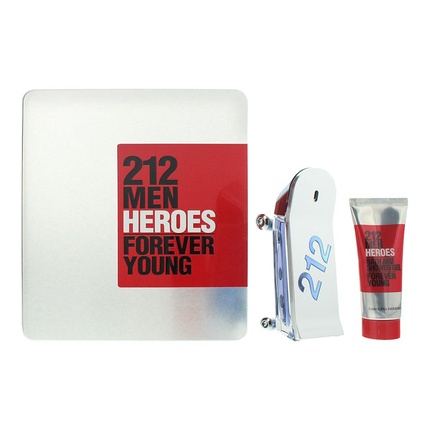 212 Men Heroes Gift set EDT 90 ml and shower gel 100 ml 212 Men Heroes Gift 90ml