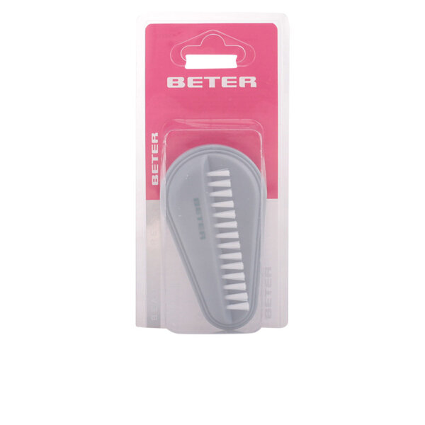 DOUBLE NAIL BRUSH, nylon bristles #gray 1 unit Double Nail Brush Nylon