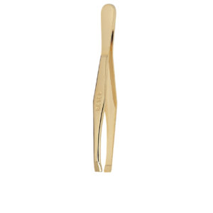 Tweezers Straight Tip Gold