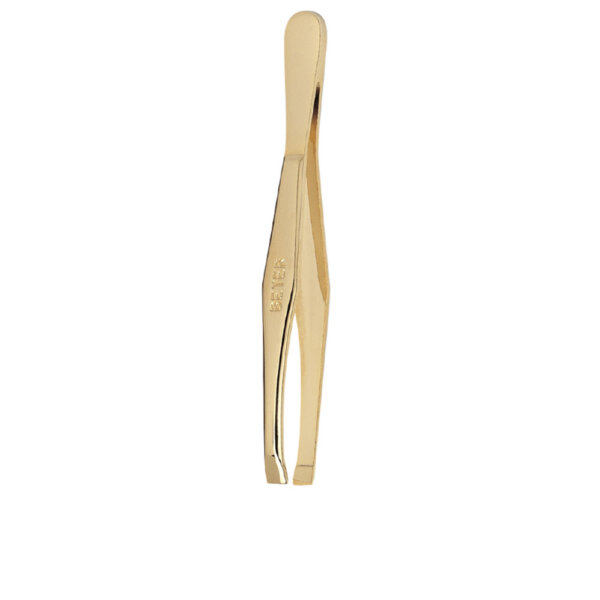 TWEEZERS straight tip gold 1 unit Tweezers Straight Tip Gold
