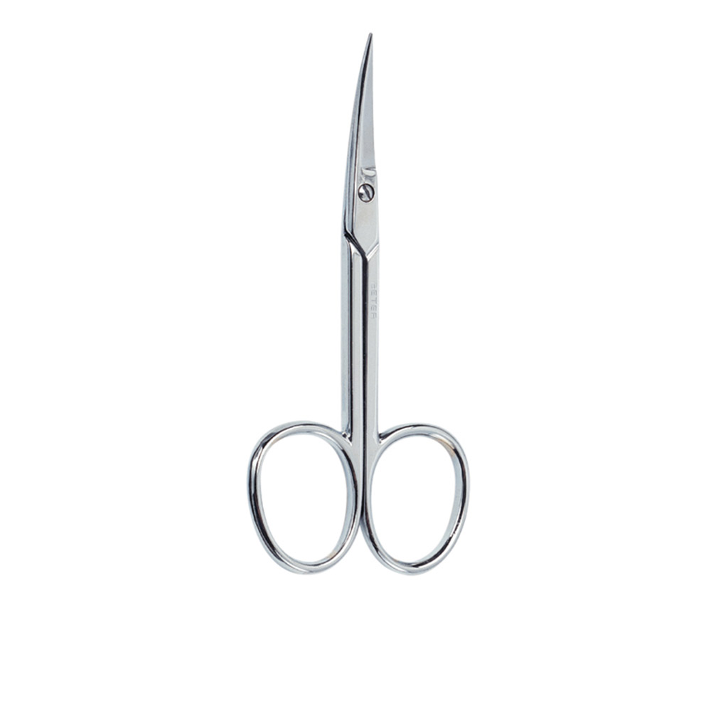 Curved Chrome Manicure Scissors