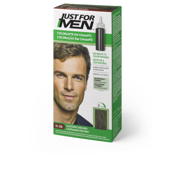 JUST FOR MEN COLORANT in shampoo #dark 30 ml Colorant In Shampoo #Dark