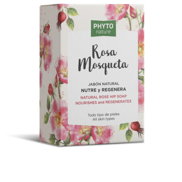 PHYTO NATURE pastilla jabón rosa mosqueta 120 gr Phyto Nature Pastilla Jabon 3