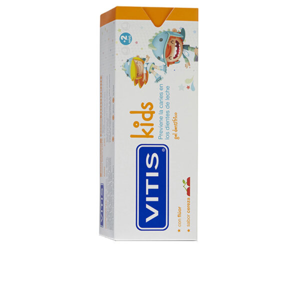KIDS toothpaste gel with fluoride #Cherry 50 ml Kids Toothpaste Gel With